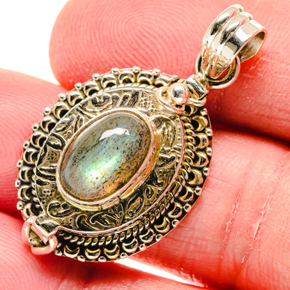 Labradorite Pendants handcrafted by Ana Silver Co - PD20874