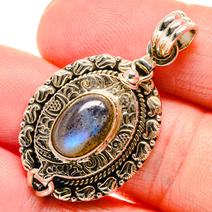 Labradorite Pendants handcrafted by Ana Silver Co - PD20877