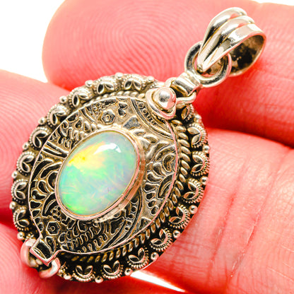 Ethiopian Opal Pendants handcrafted by Ana Silver Co - PD20878
