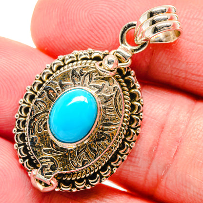 Larimar Pendants handcrafted by Ana Silver Co - PD20879