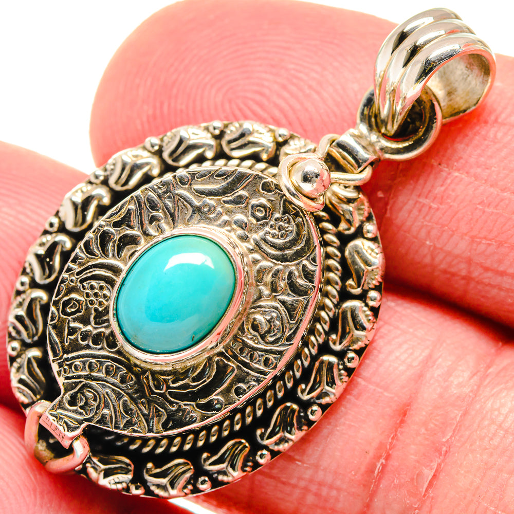 Larimar Pendants handcrafted by Ana Silver Co - PD20883