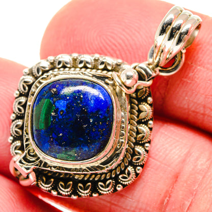Azurite Pendants handcrafted by Ana Silver Co - PD20884
