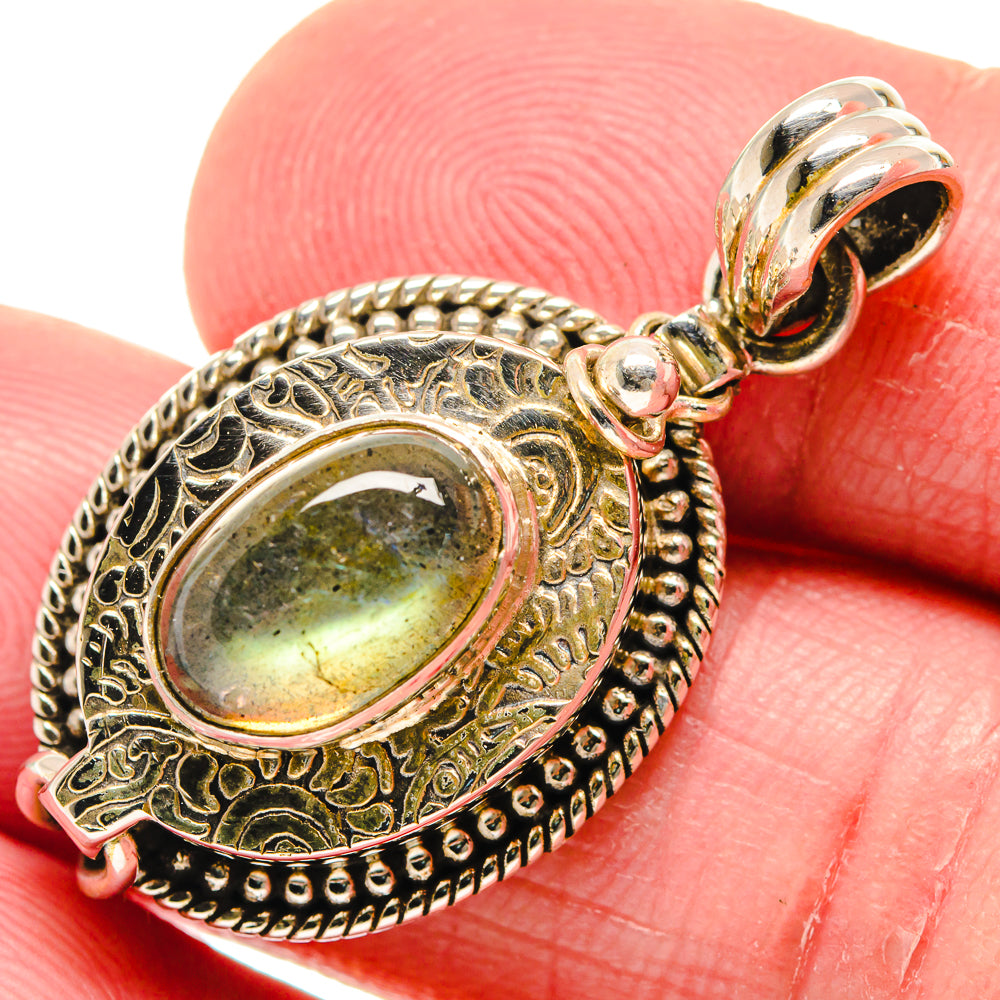Labradorite Pendants handcrafted by Ana Silver Co - PD20885