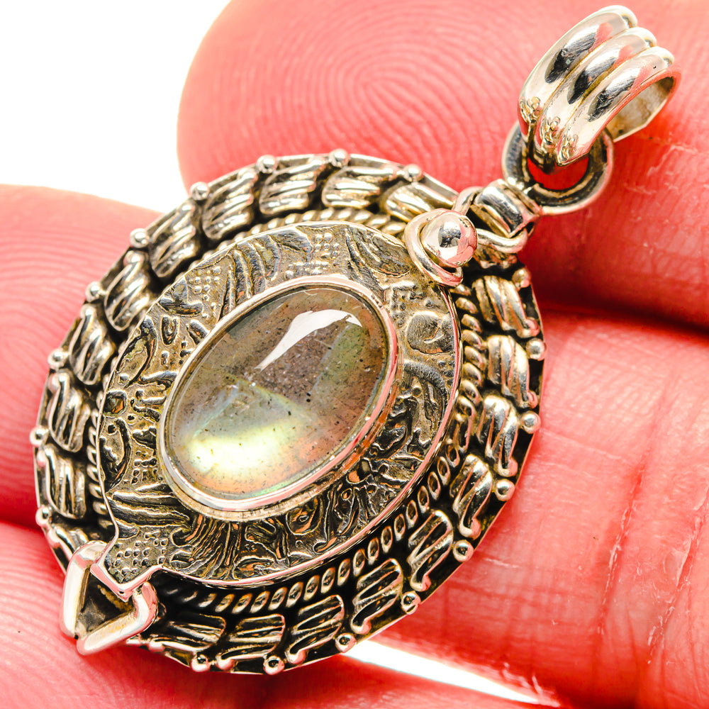 Labradorite Pendants handcrafted by Ana Silver Co - PD20886