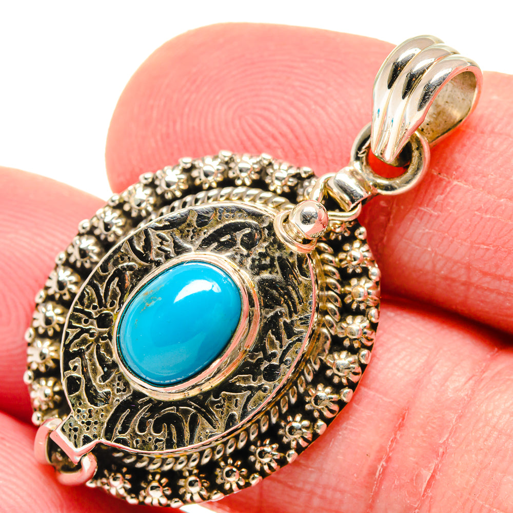 Larimar Pendants handcrafted by Ana Silver Co - PD20891