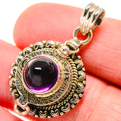 Amethyst Pendants handcrafted by Ana Silver Co - PD20893