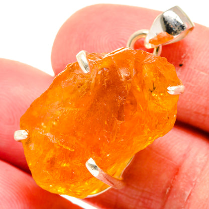 Citrine Pendants handcrafted by Ana Silver Co - PD20924