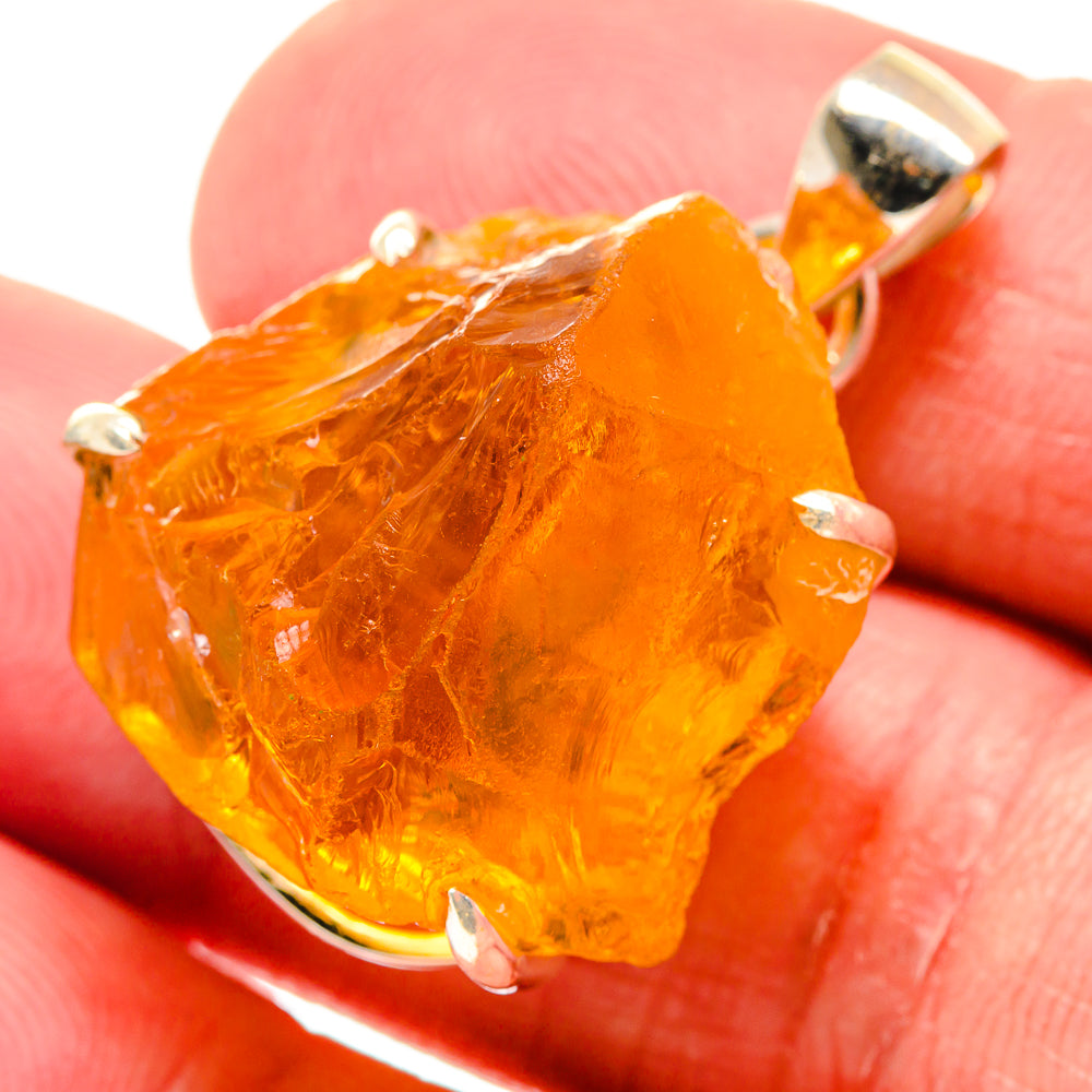 Citrine Pendants handcrafted by Ana Silver Co - PD20927