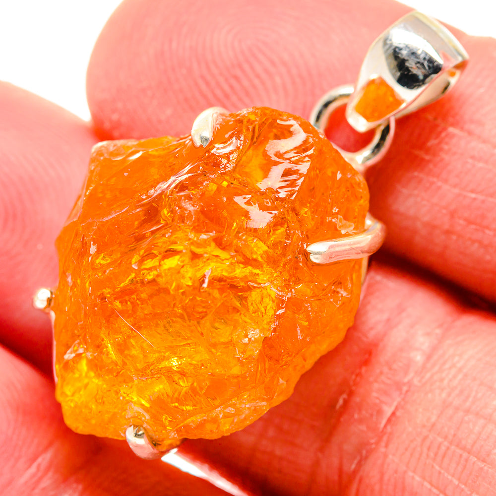 Citrine Pendants handcrafted by Ana Silver Co - PD20928