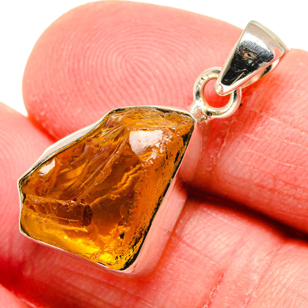 Citrine Pendants handcrafted by Ana Silver Co - PD20931