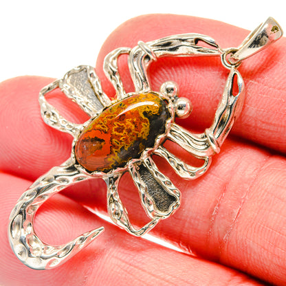 Moroccan Agate Pendants handcrafted by Ana Silver Co - PD20960