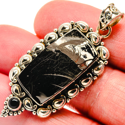 Shungite Pendants handcrafted by Ana Silver Co - PD20961