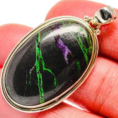 Ruby Zoisite Pendants handcrafted by Ana Silver Co - PD20972