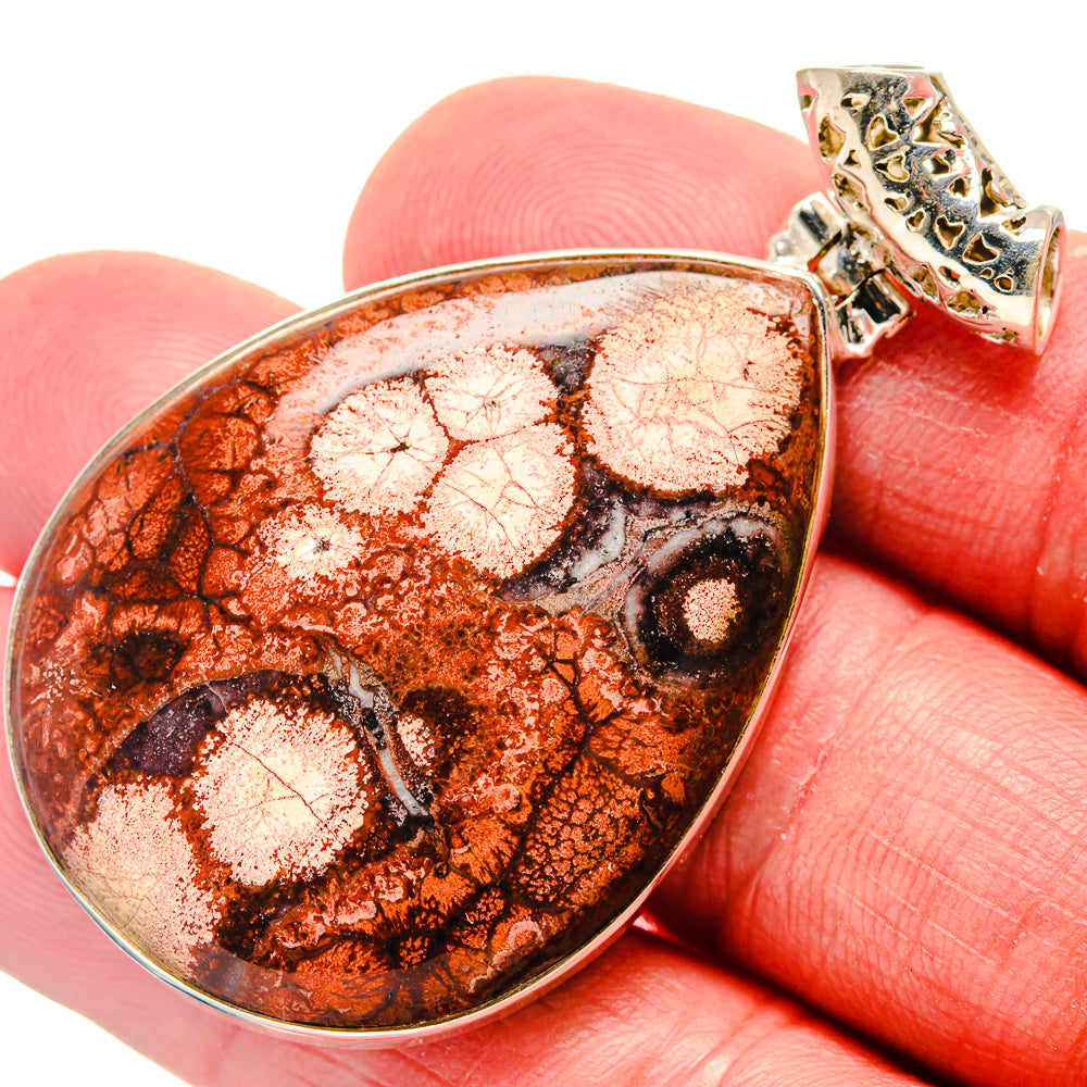 Poppy Jasper Pendants handcrafted by Ana Silver Co - PD20988