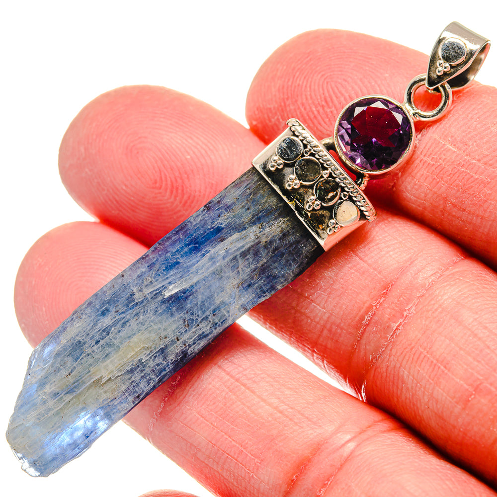 Kyanite Pendants handcrafted by Ana Silver Co - PD21000
