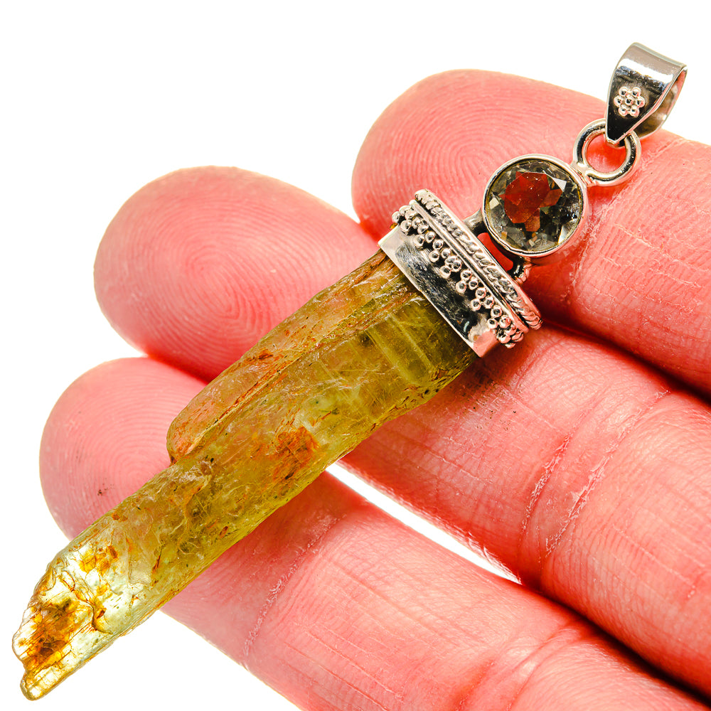 Peridot Pendants handcrafted by Ana Silver Co - PD21005
