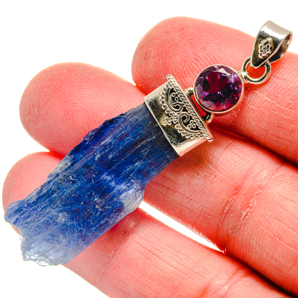 Kyanite Pendants handcrafted by Ana Silver Co - PD21009