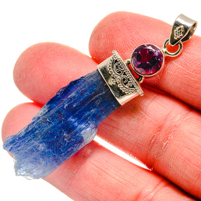 Kyanite Pendants handcrafted by Ana Silver Co - PD21009
