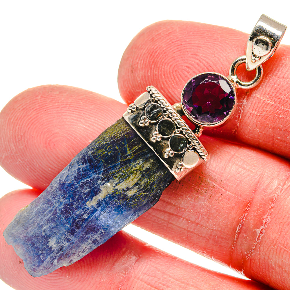 Kyanite Pendants handcrafted by Ana Silver Co - PD21010