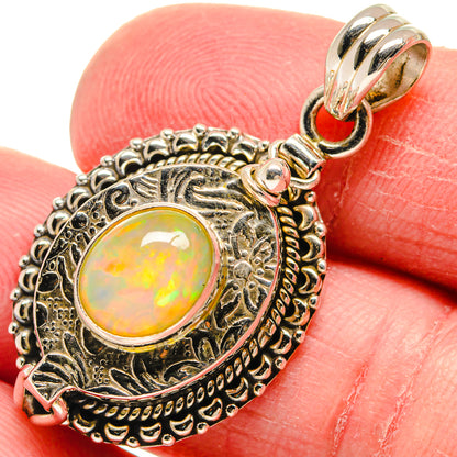 Ethiopian Opal Pendants handcrafted by Ana Silver Co - PD21093