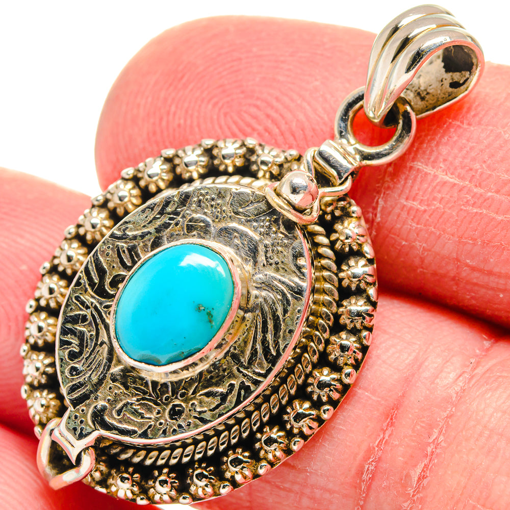 Larimar Pendants handcrafted by Ana Silver Co - PD21096