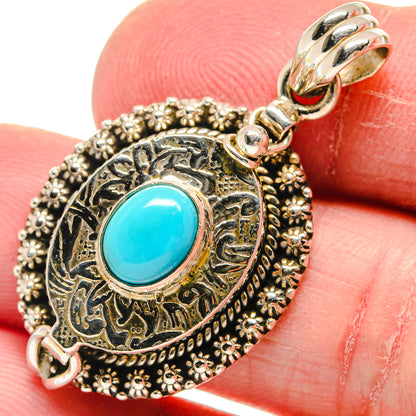 Larimar Pendants handcrafted by Ana Silver Co - PD21102