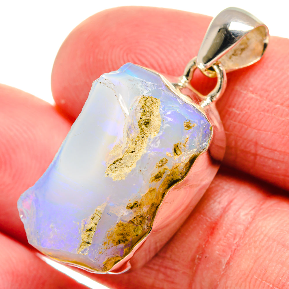 Ethiopian Opal Pendants handcrafted by Ana Silver Co - PD21120