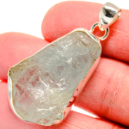 Aquamarine Pendants handcrafted by Ana Silver Co - PD21127