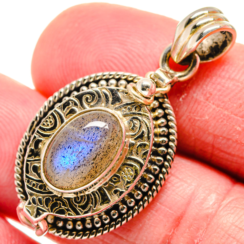 Labradorite Pendants handcrafted by Ana Silver Co - PD21153
