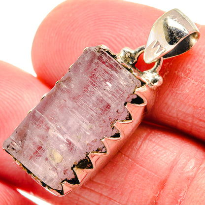Kunzite Pendants handcrafted by Ana Silver Co - PD21179