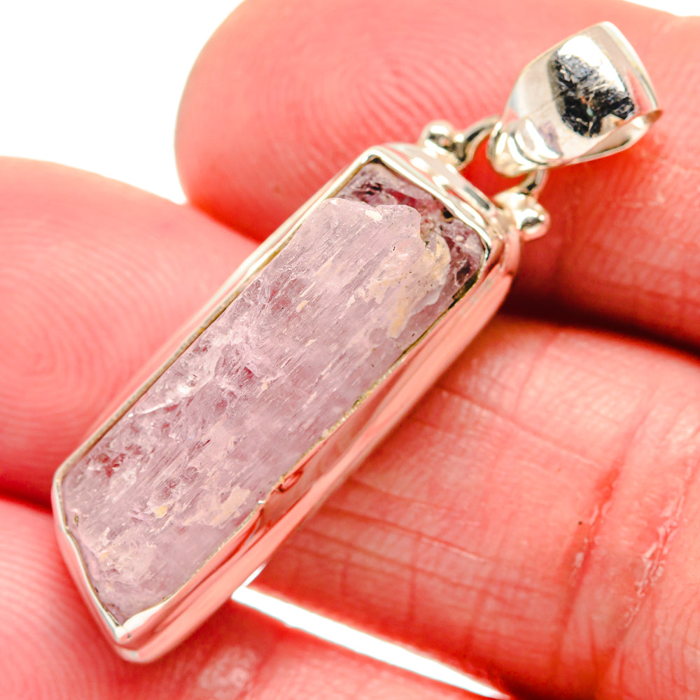 Kunzite Pendants handcrafted by Ana Silver Co - PD21184