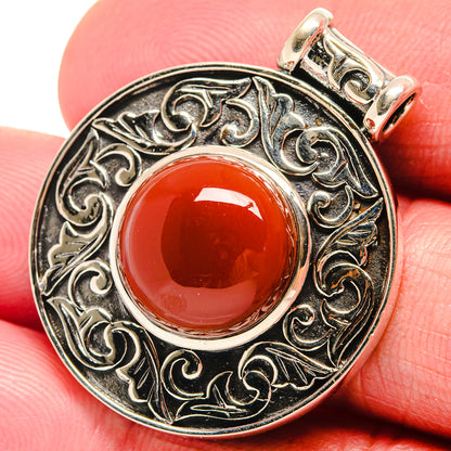 Carnelian Pendants handcrafted by Ana Silver Co - PD21188