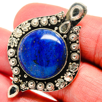 Lapis Lazuli Pendants handcrafted by Ana Silver Co - PD21191