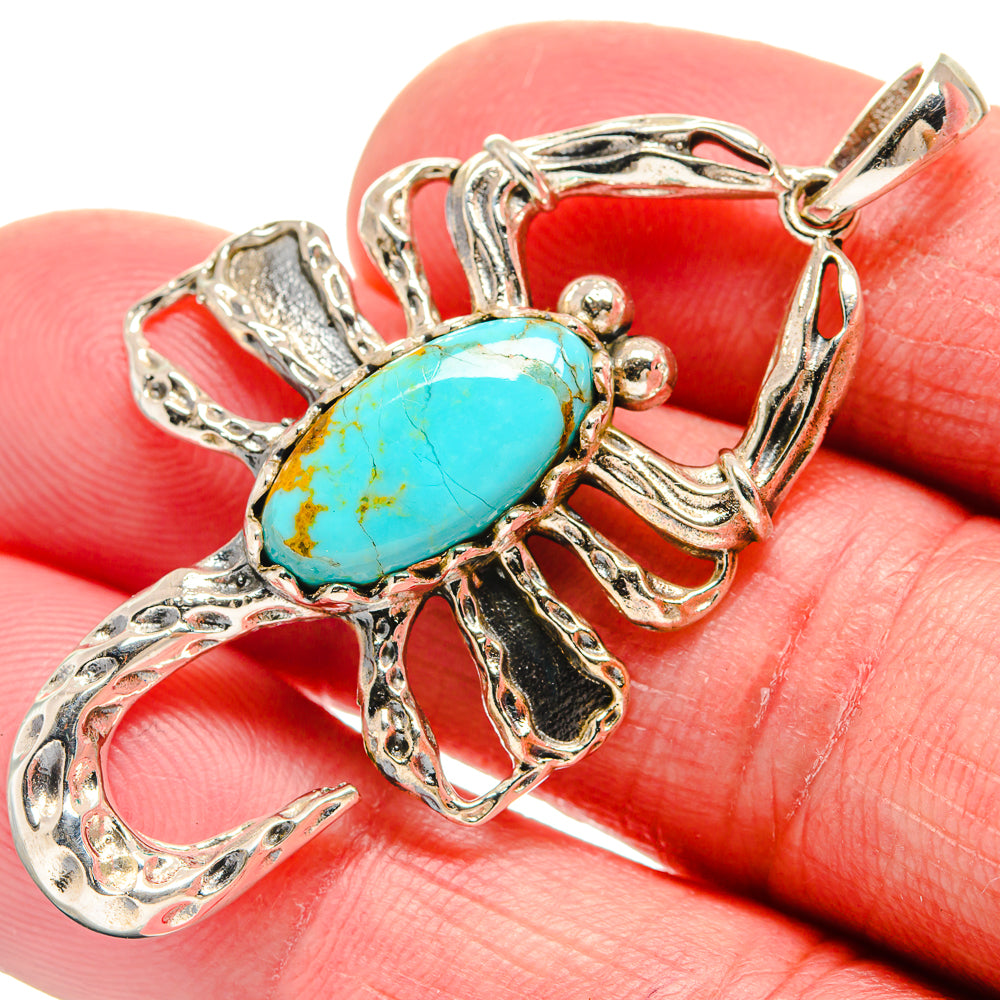Turquoise Pendants handcrafted by Ana Silver Co - PD21194