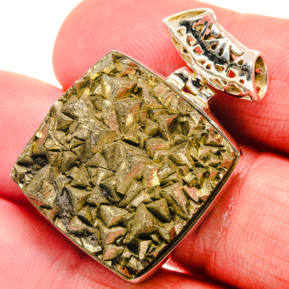 Pyrite Pendants handcrafted by Ana Silver Co - PD21220