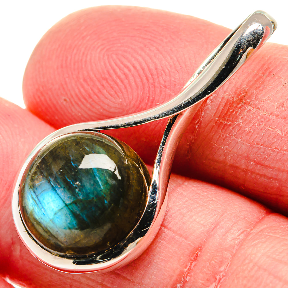Labradorite Pendants handcrafted by Ana Silver Co - PD21224