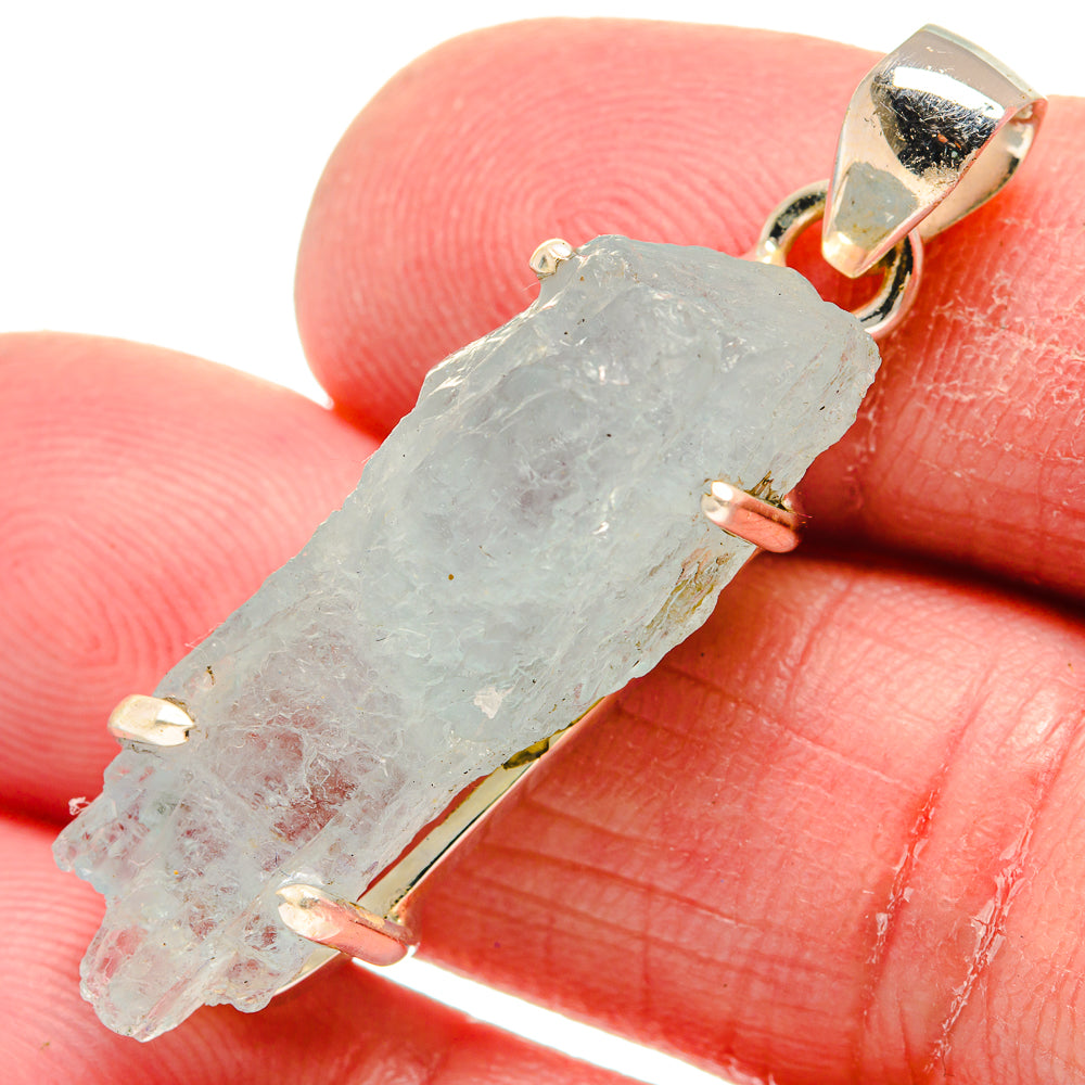 Aquamarine Pendants handcrafted by Ana Silver Co - PD21240
