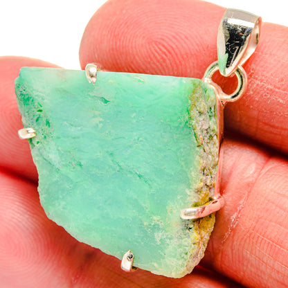 Chrysoprase Pendants handcrafted by Ana Silver Co - PD21247