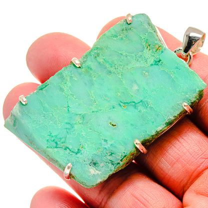 Chrysoprase Pendants handcrafted by Ana Silver Co - PD21255