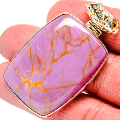 Phosphosiderite Pendants handcrafted by Ana Silver Co - PD21267