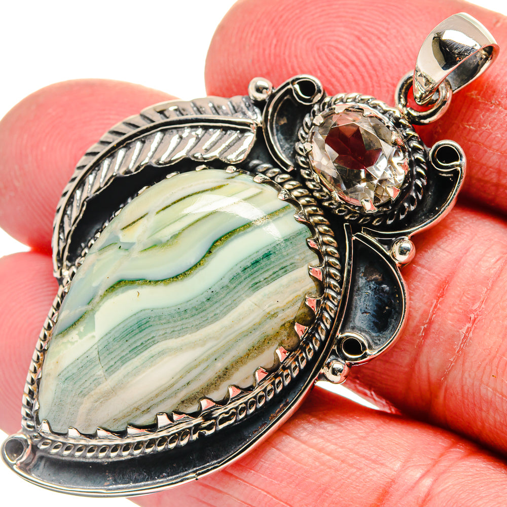 Ocean Jasper Pendants handcrafted by Ana Silver Co - PD21272