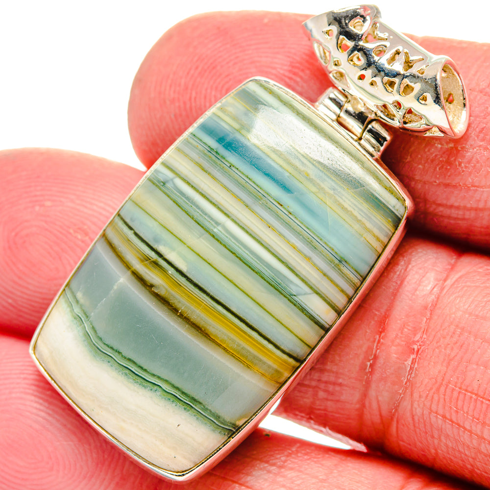 Ocean Jasper Pendants handcrafted by Ana Silver Co - PD21275