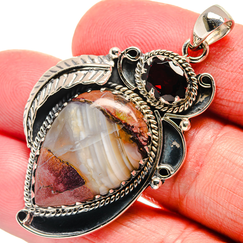 Butterfly Jasper Pendants handcrafted by Ana Silver Co - PD21288