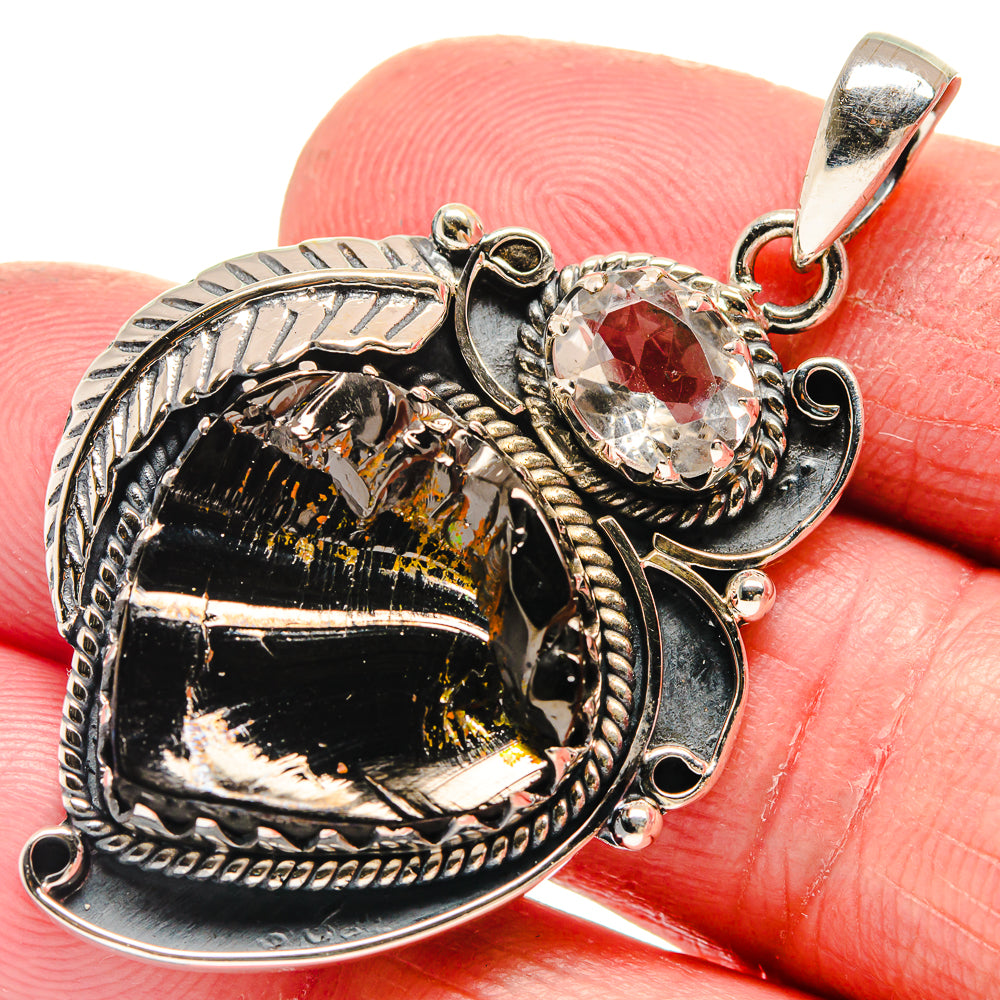 Shungite Pendants handcrafted by Ana Silver Co - PD21322