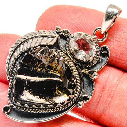 Shungite Pendants handcrafted by Ana Silver Co - PD21322