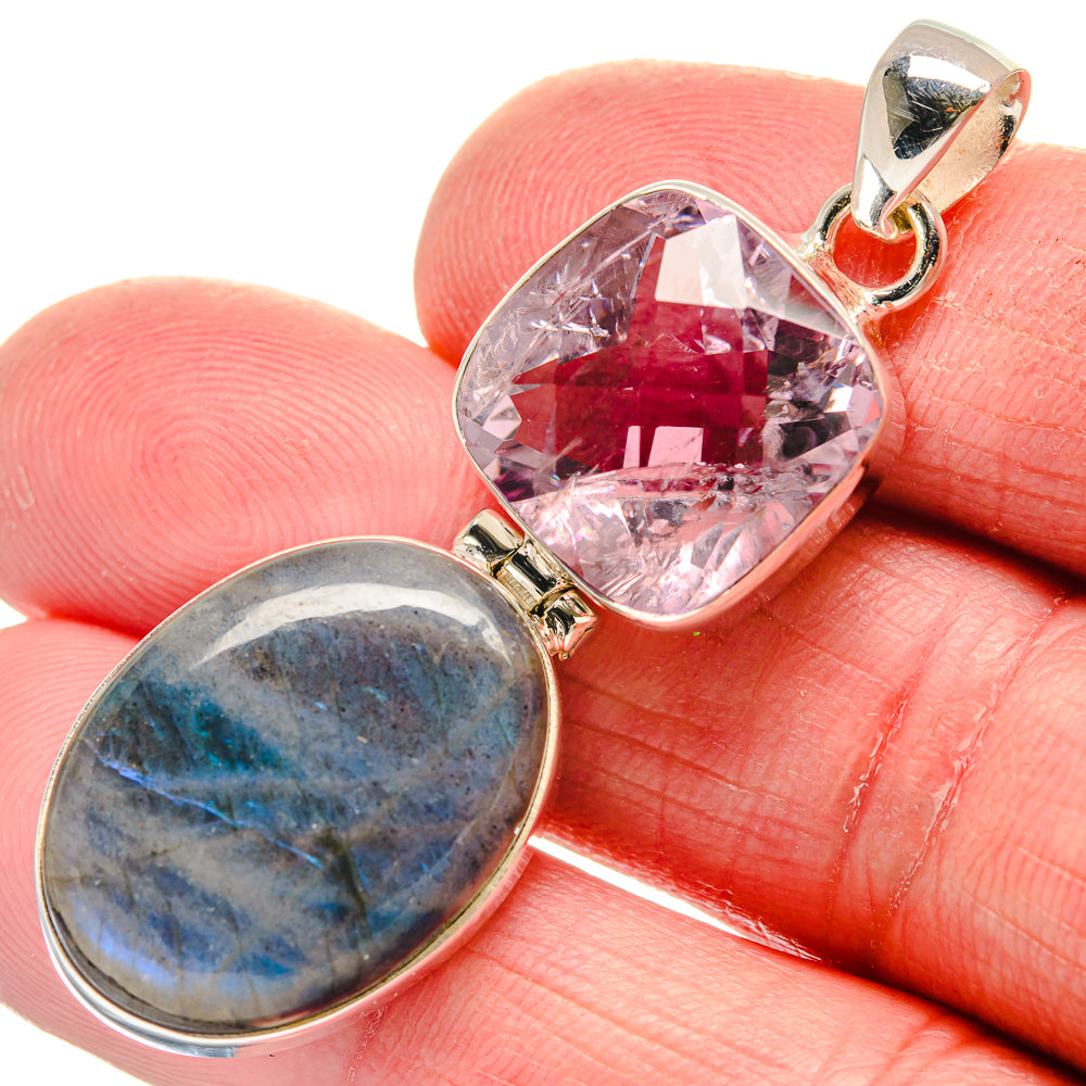 Labradorite Pendants handcrafted by Ana Silver Co - PD21333