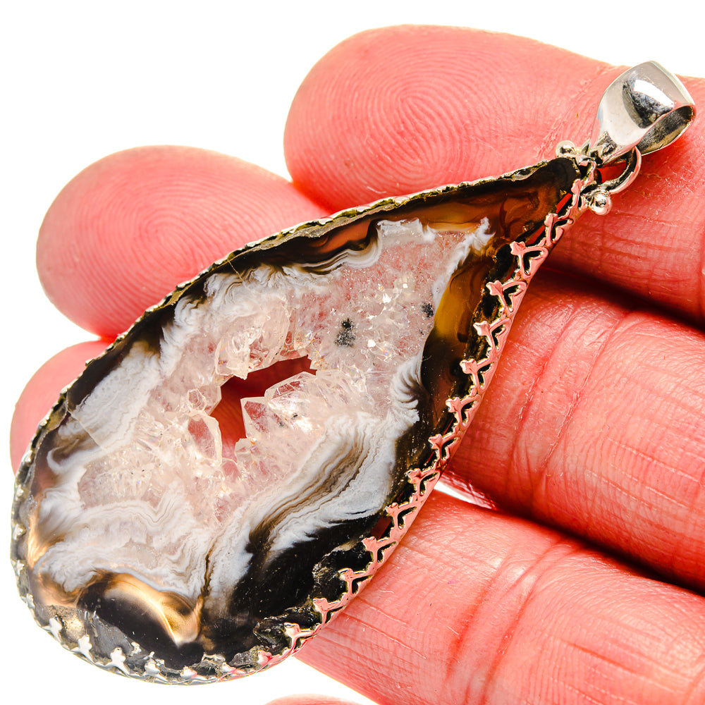 Occo Geode Pendants handcrafted by Ana Silver Co - PD21352