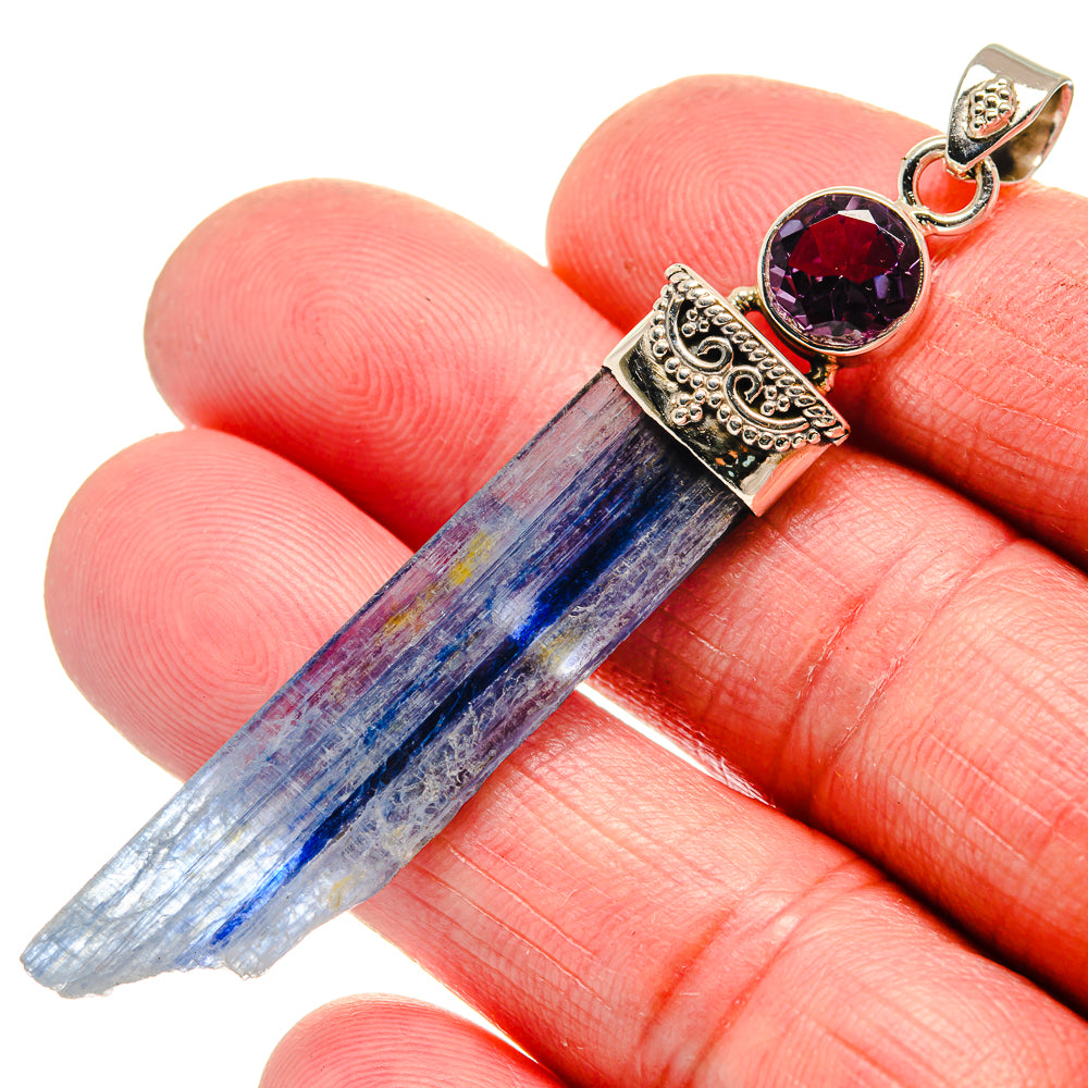 Kyanite Pendants handcrafted by Ana Silver Co - PD21359