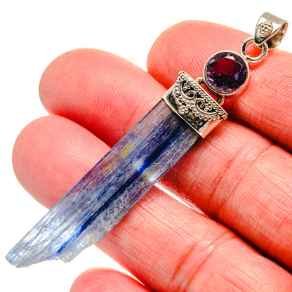 Kyanite Pendants handcrafted by Ana Silver Co - PD21359