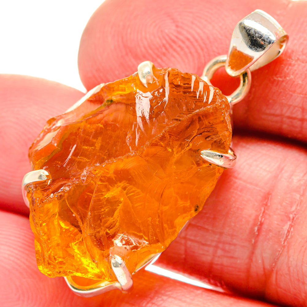 Citrine Pendants handcrafted by Ana Silver Co - PD21376
